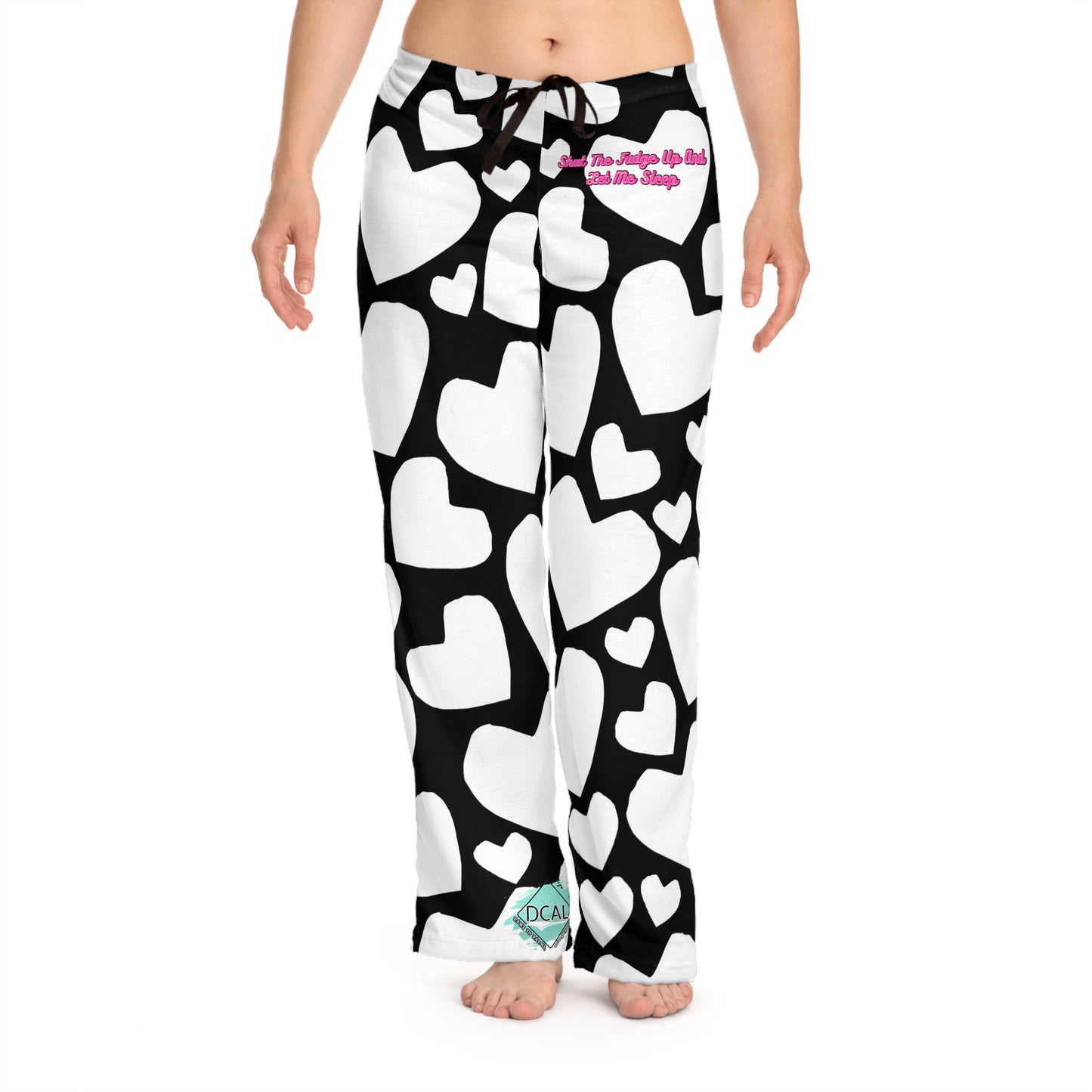 DCAL Sleepwear "Hearts" Women's Pajama Pants