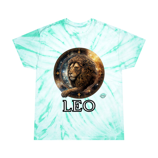 DCAL Zodiac Collection "LEO" Tie-Dye Tee, Cyclone