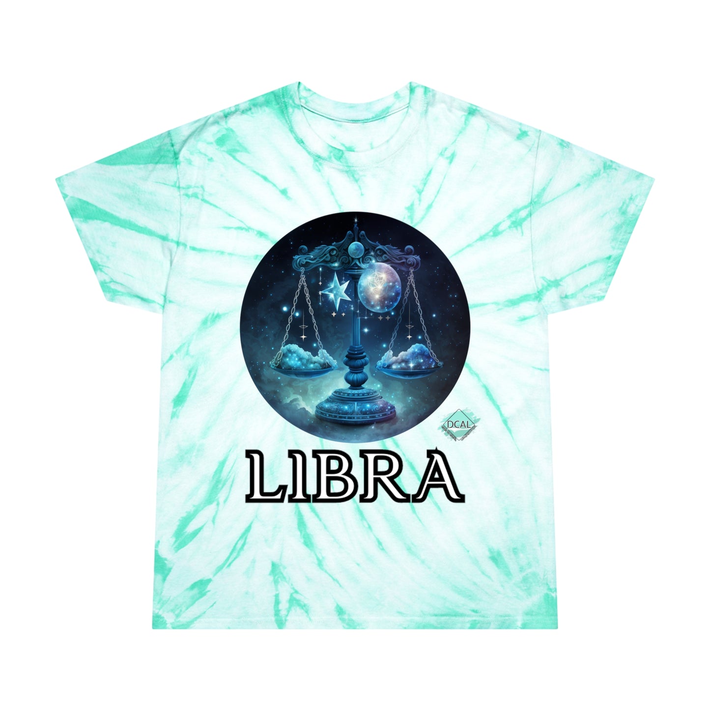 DCAL Zodiac Collection "LIBRA" Tie-Dye Tee, Cyclone